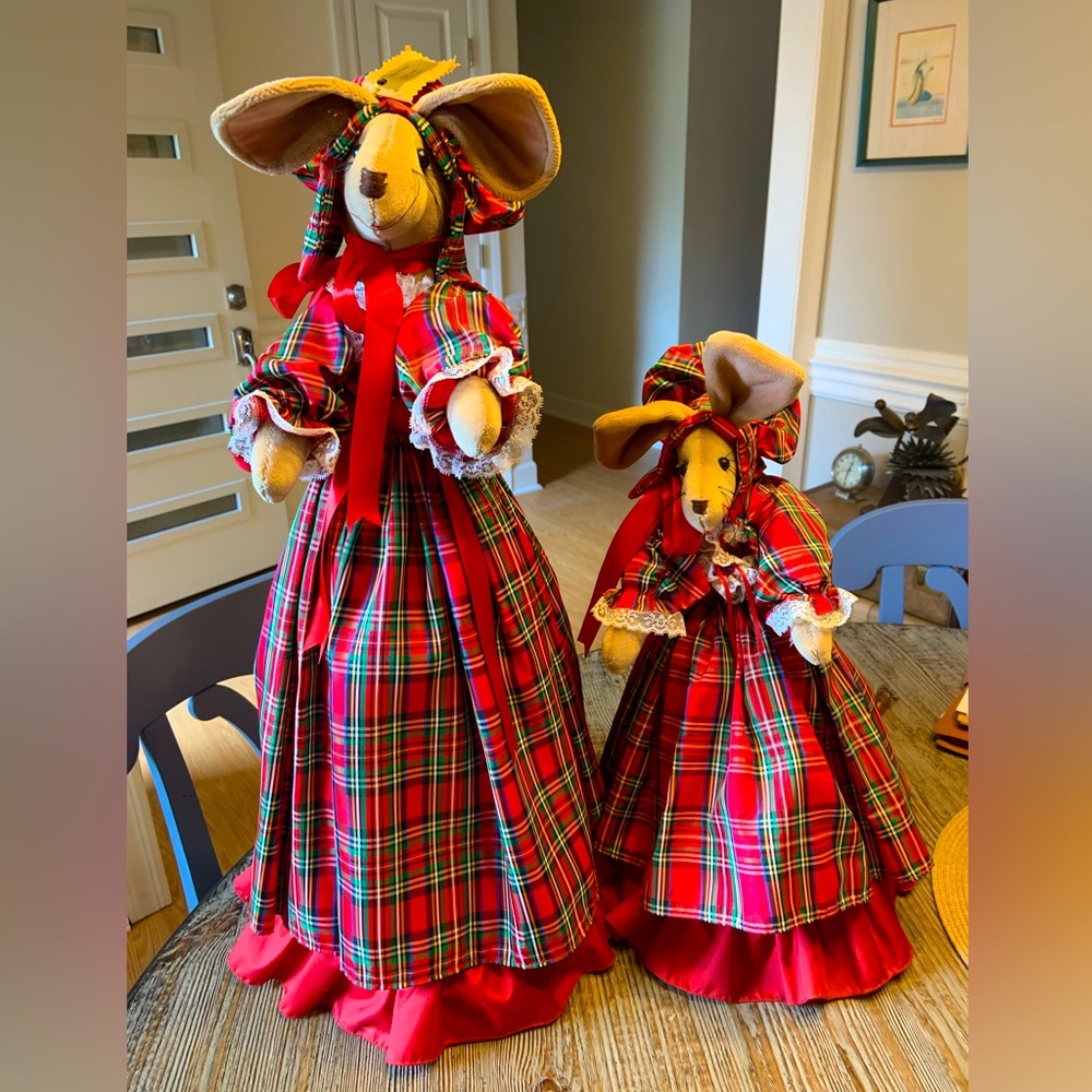 Christmas Mice -Large & Small